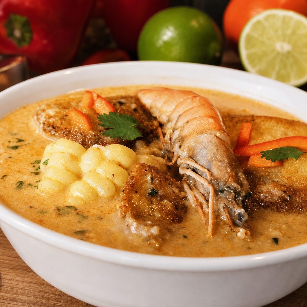 Chupe De Camarones.