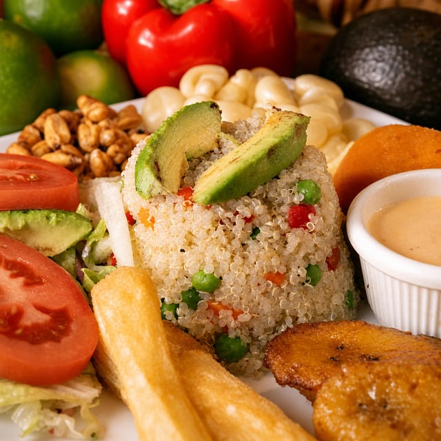 Vegetarian Platter.